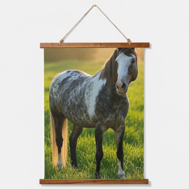 Add Horse Photo Customize Hanging Tapestry (Front)