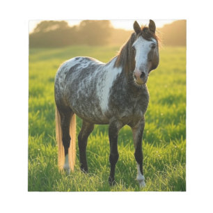 Add Horse Photo Customize Notepad