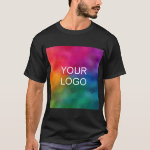 Add Image Logo Photo Personalized Template T-Shirt