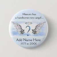 Add Initial or Photo | Memorabilia Pinback Button