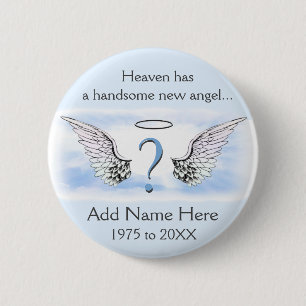 Add Initial or Photo   Memorabilia Pinback Button