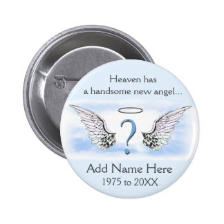 Funeral Buttons & Pins | Zazzle
