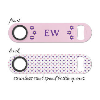 Add initials purple and pink bar key