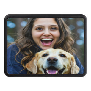 Add Labrador Retriever Photo Personalize Hitch Cover