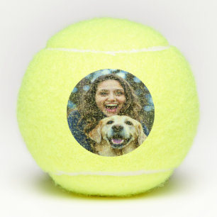 Add Labrador Retriever Photo Personalize Tennis Balls