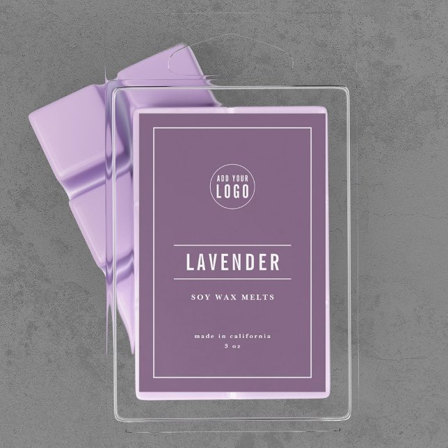 Add Logo Border & Lines Custom Color Product Label (Creator Uploaded)