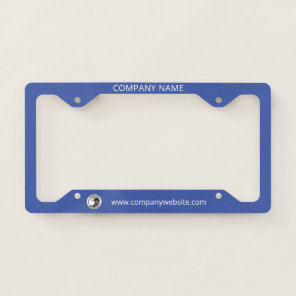 Add Logo Business Name Website Address or Slogan License Plate Frame