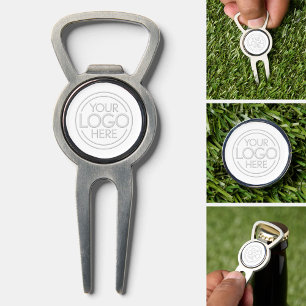Add Logo Business Professional - White Background Divot Tool