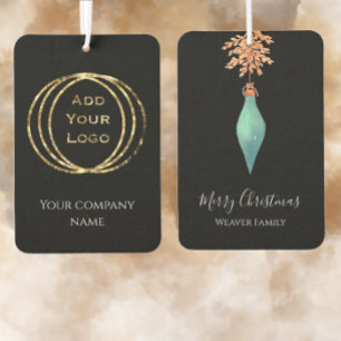Add Logo Custom Promotional Christmas Gift  Air Freshener
