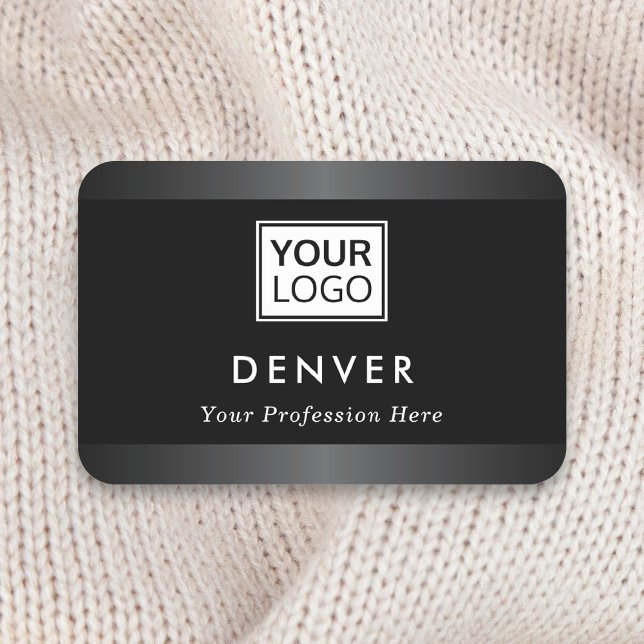 Add logo first name and title gray borders tag (Creator Uploaded)