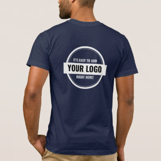 Add Logo Front and Back Shirt for Small Businesses