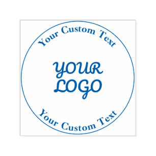 Add Logo Simple Editable Design Self-inking Stamp