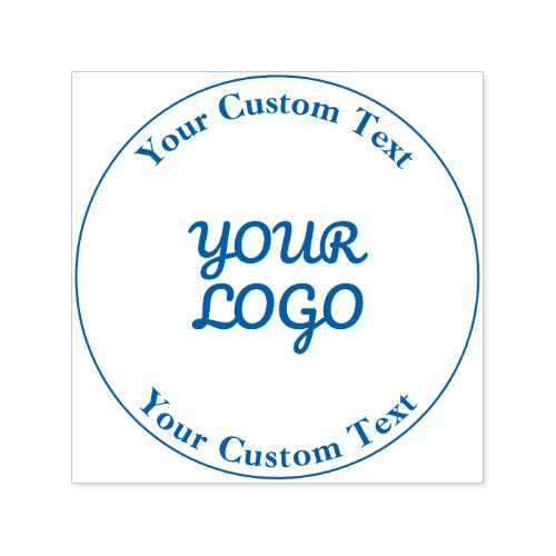 Add Logo Simple Editable Design Self_inking Stamp