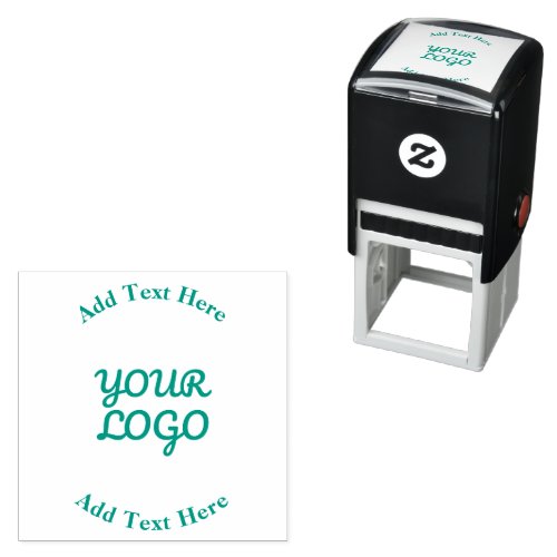 Add Logo Simple Editable Design Self_inking Stamp