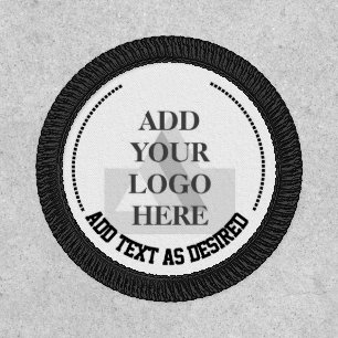 Add LOGO Team ICON Text Design Badge