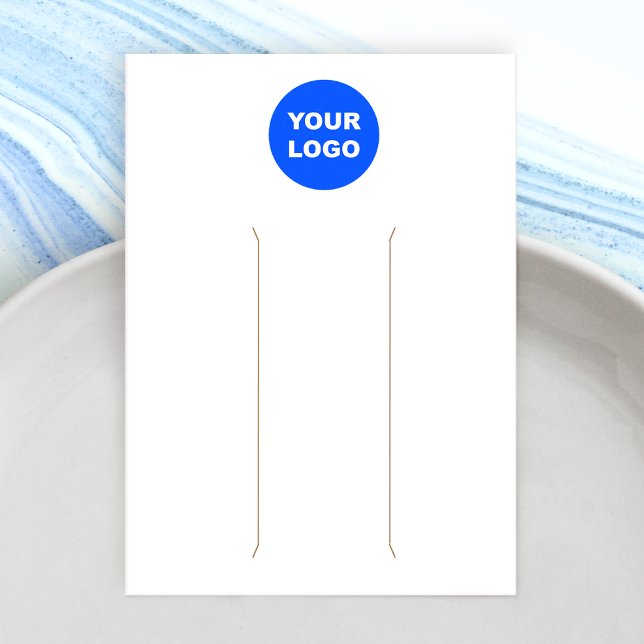 Add Logo White Hair Clip Display (Creator Uploaded)