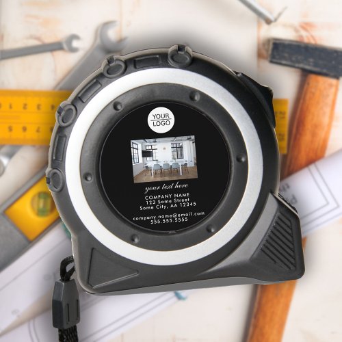 Add Logo with Custom Text Photo Company Promotion Tape Measure