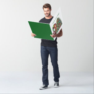 Add message festive Christmas elf Card