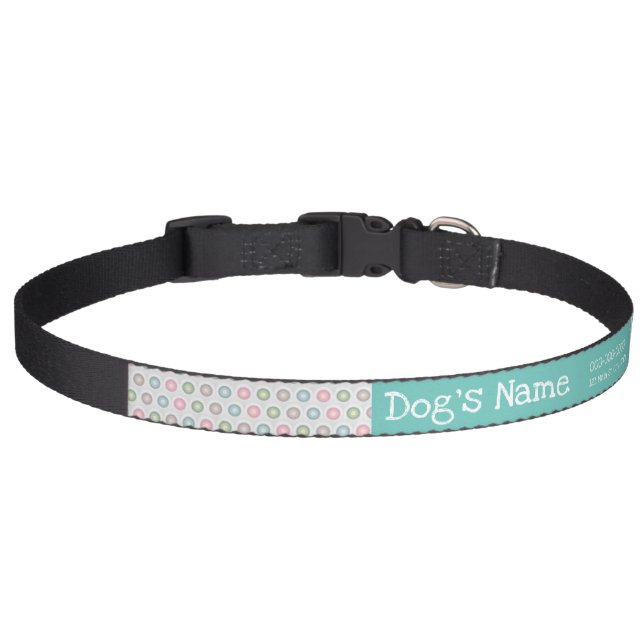 Add Name Address | Lost Dogs ID Collars (Front)