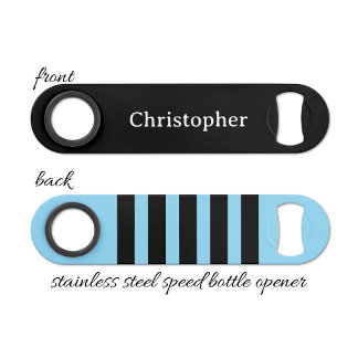Add name black and blue bar key