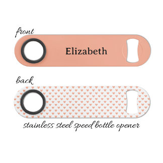 Add name black and peach bar key