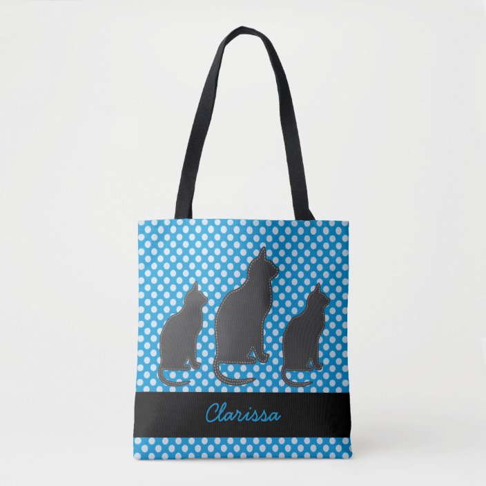 patterned tote bag