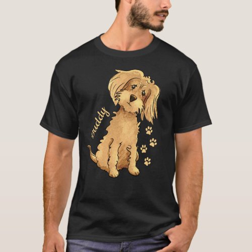 Add Name Brown Dog T_Shirt