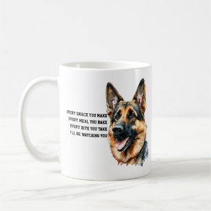 Add Name Change ALL Text, Every Snack Watching You Coffee Mug