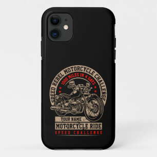 Add Name Change Text Speed Rebel Challenge Trip  iPhone 11 Case