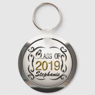Add Name Class Of 2019 Graduation Keychain
