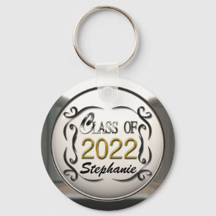 Add Name Class Of 2022 Graduation Keychain