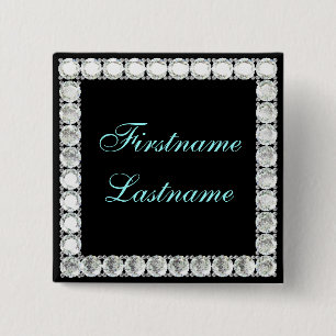 Add name-customizable diamond pinback button