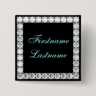 Add name-customizable diamond pinback button