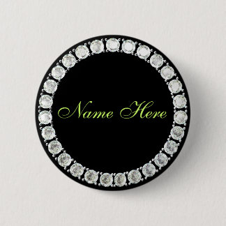 Add name-customizable diamond pinback button