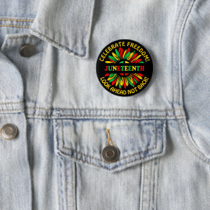 Add Name Edit Text Juneteenth Sunflower & Slogans Button