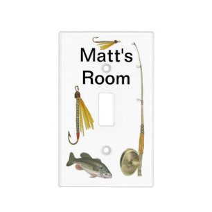ADD NAME- FISHING-LIGHT SWITCH COVER