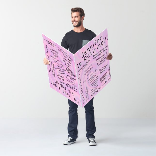  Add Name Funny Personalized Retirement Card (In Situ)