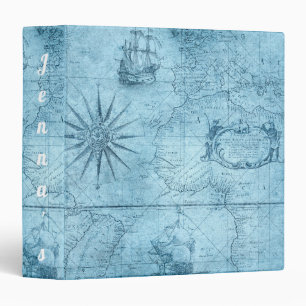 Add Name. Old Map. 3 Ring Binder