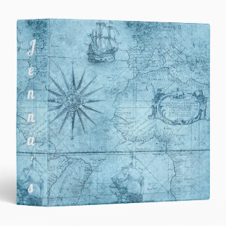 Add Name. Old Map. 3 Ring Binder