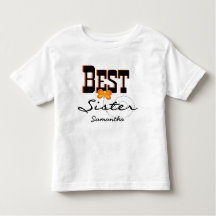 Add Name Personalized Best Sister T-shirt