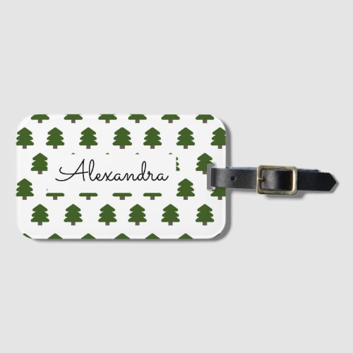 Add name Personalized Christmas Special Luggage Tag