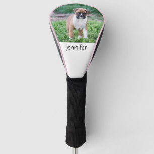 Add Name Personalized Dog Golf Club Head Cover