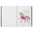 Add Name Personalized Gold Glitter Rainbow Unicorn iPad Pro 12.9" Case Add Name Personalized Gold Glitter Rainbow Unicorn iPad Pro 12.9" Case