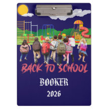 Add Name Photo Back-To-School Customizable