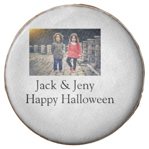 add name photo text Halloween kids girl boy Chocolate Covered Oreo