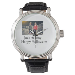 add name photo text Halloween kids girl boy Watch
