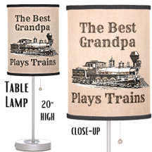 Add Name Plays Steam Train Grandpa Grandfather