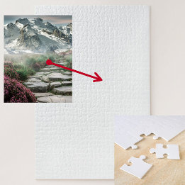 Add Name, Quote, Picture, 20 x 30 1014 Pieces Jigsaw Puzzle