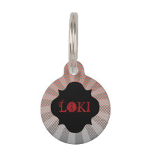 Add Name Superhero Comic Pet ID Tag