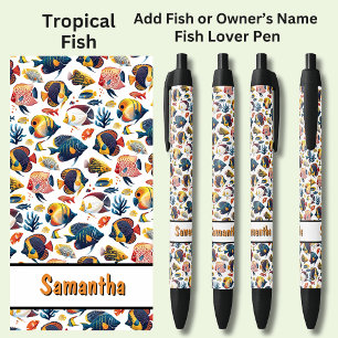 Add Name, Swimming Tropical Fish Pen